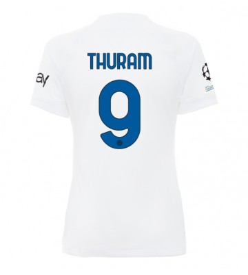 Inter Milan Marcus Thuram #9 Bortatröja Kvinnor 2023-24 Kortärmad